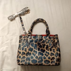 Leopard print bag